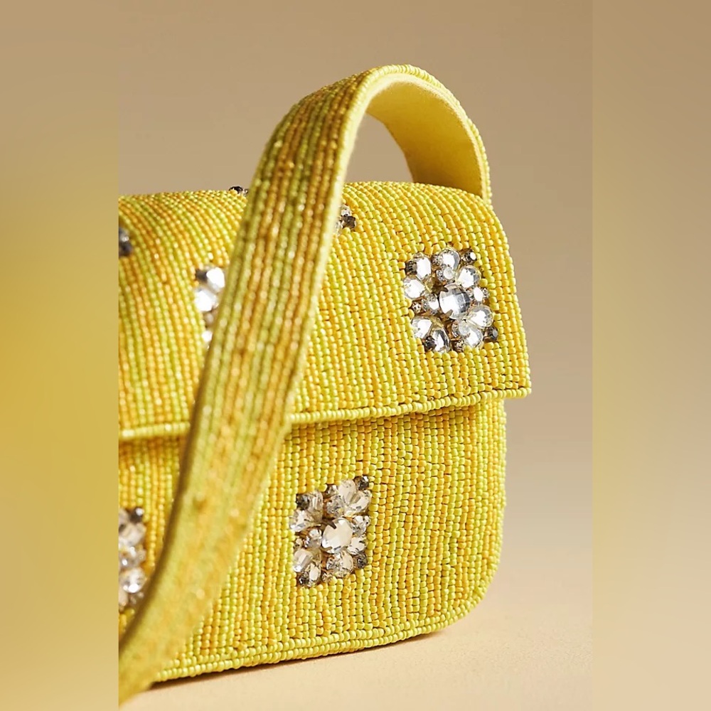 ✨ Anthropologie Fiona Beaded Bag - Picture 3 of 7